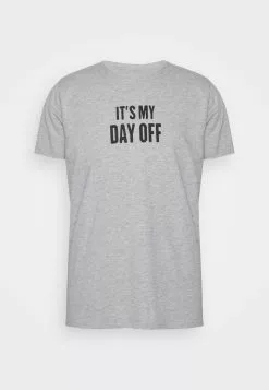 Brave Soul Camiseta Estampada - Grey Marl/black, Hombre -Brave Soul Ventas 299e19518aaf43909df2daceb1b82496