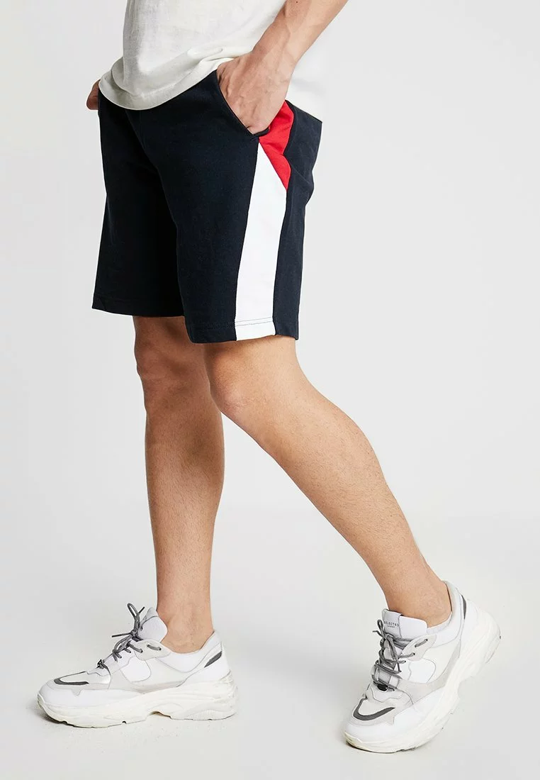 Brave Soul CULLEN - Shorts - Navy/red/white, Hombre 1 Brave Soul CULLEN - Shorts - Navy/red/white, Hombre