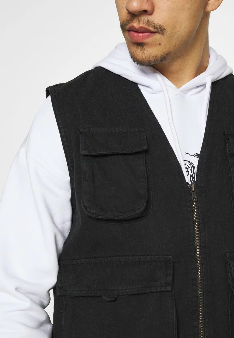 Brave Soul UTILITY - Chaleco - Black, Hombre 6 Brave Soul UTILITY - Chaleco - Black, Hombre - Imagen 6