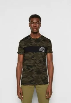 Brave Soul YOSHI - Camiseta Estampada - Khaki Camo/jet Black/optic White, Hombre 9 Brave Soul YOSHI - Camiseta Estampada - Khaki Camo/jet Black/optic White, Hombre -Brave Soul Ventas 2e1cc03967194e94a91e1f0fcc41c90c