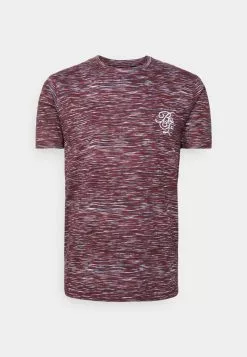 Brave Soul BOOSTER - Camiseta Estampada - Burgundy Combo/optic White, Hombre