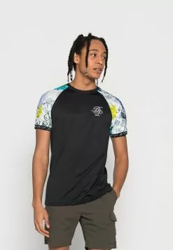 Brave Soul Camiseta Estampada - Jet Black, Hombre