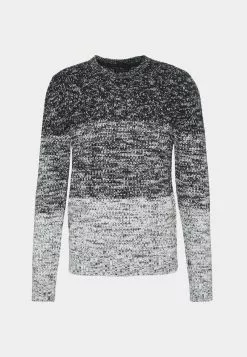 Brave Soul RESTON - Jersey De Punto - French Navy/ Vintage White, Hombre -Brave Soul Ventas 2f28744e10f0469788bb501b42c242fe