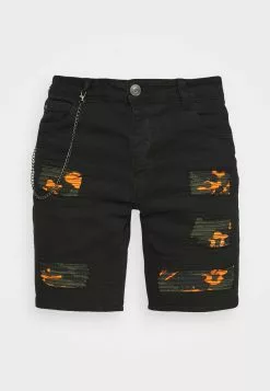 Brave Soul ROBINSCAMO - Shorts Vaqueros - Charcoal, Hombre -Brave Soul Ventas 312e65aaa23e4e72bea0e0b58ca1761d