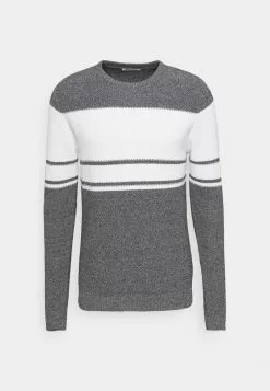 Brave Soul AIDEN - Jersey De Punto - Navy/ecru, Hombre -Brave Soul Ventas 32a26626beaa4cbc9109b277b3600899