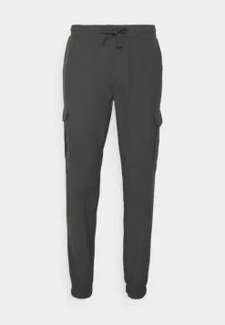 Brave Soul Pantalones Cargo - Dark Grey, Hombre
