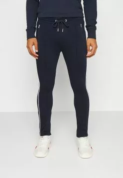 Brave Soul Pantalones Deportivos - Rich Navy/optic White, Hombre