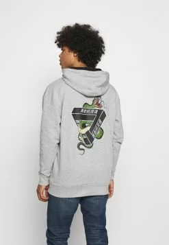 Brave Soul SCALE - Jersey Con Capucha - Grey Marl, Hombre