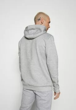 Brave Soul CHELSEA - Jersey Con Capucha - Light Grey Marl/grey/jet Black, Hombre -Brave Soul Ventas 35dbc92535bc49efb14dd51c22e308f4