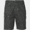 Brave Soul BANDANA - Shorts - Charcoal, Hombre