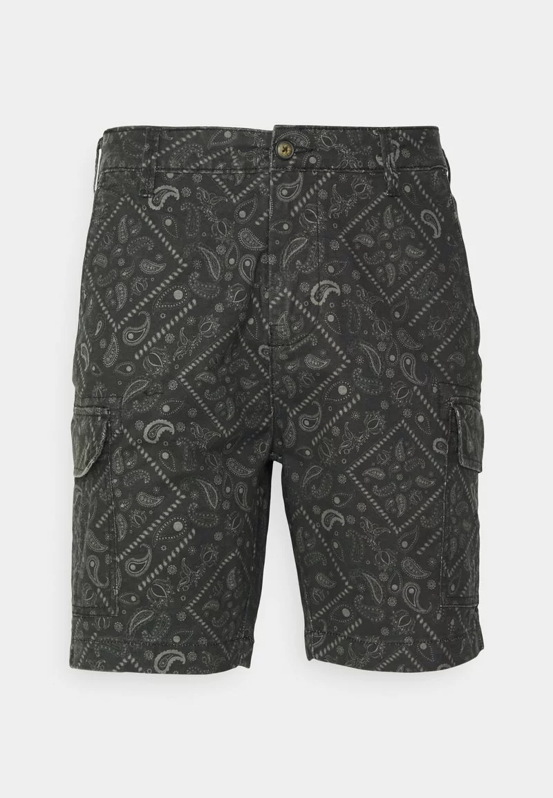 Brave Soul BANDANA - Shorts - Charcoal, Hombre 1 Brave Soul BANDANA - Shorts - Charcoal, Hombre