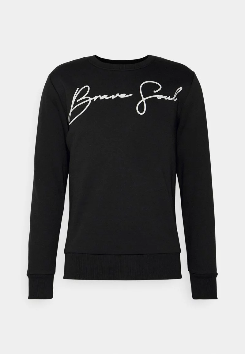 Brave Soul SIGNATURE - Chándal - Jet Black/optic White, Hombre 5 Brave Soul SIGNATURE - Chándal - Jet Black/optic White, Hombre - Imagen 5