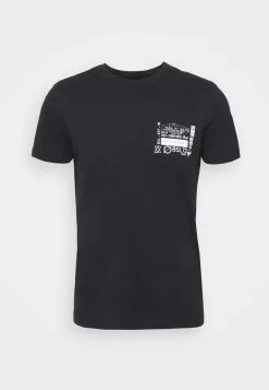 Brave Soul SAMWELL - Camiseta Estampada - Rich Navy/optic White, Hombre -Brave Soul Ventas 37f45725f07640759af01eb06780fd8d