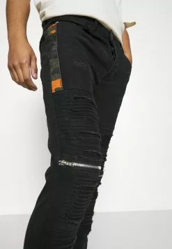 Brave Soul RUBINCMO - Vaqueros Pitillo - Charcoal, Hombre -Brave Soul Ventas 38a55c1bfcc744ea83d09de66da50bd1