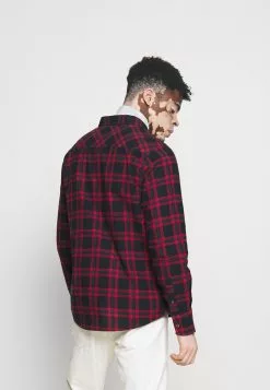 Brave Soul DUFFEY - Camisa - Navy/red/blue, Hombre -Brave Soul Ventas 38bc7849a33544e7894cbc4916e8adc8