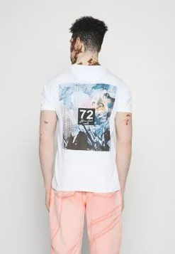Brave Soul Camiseta Estampada - Optic White/multicolour, Hombre -Brave Soul Ventas 38c859f7e79f41d591a5ddb692b594b2