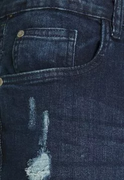 Brave Soul DISTRESSED - Vaqueros Pitillo - Dark Blue, Hombre -Brave Soul Ventas 39b73334605c46ceab12d6fa1286bf89