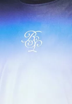 Brave Soul Camiseta Estampada - Blue / White, Hombre -Brave Soul Ventas 3a22af3e70614239aee16877520ed70b