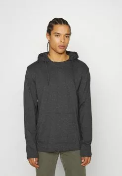 Brave Soul MORRISF - Camiseta De Manga Larga - Charcoal Marl, Hombre