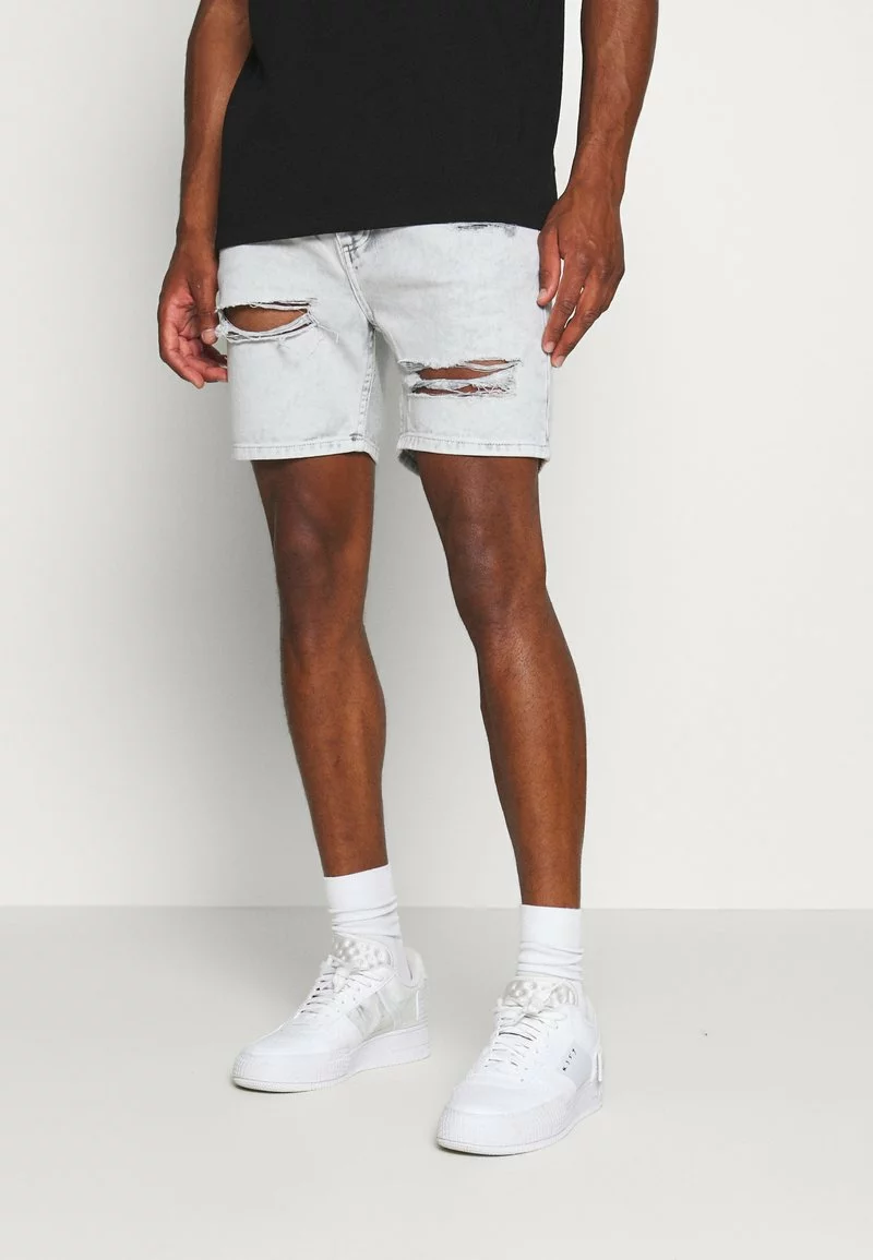 Brave Soul CANNESGREY - Shorts Vaqueros - Grey, Hombre 1 Brave Soul CANNESGREY - Shorts Vaqueros - Grey, Hombre