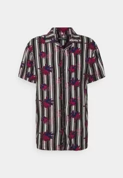 Brave Soul JAVIER - Camisa - Pale Pink/jet Black/optic White/multi Colour, Hombre