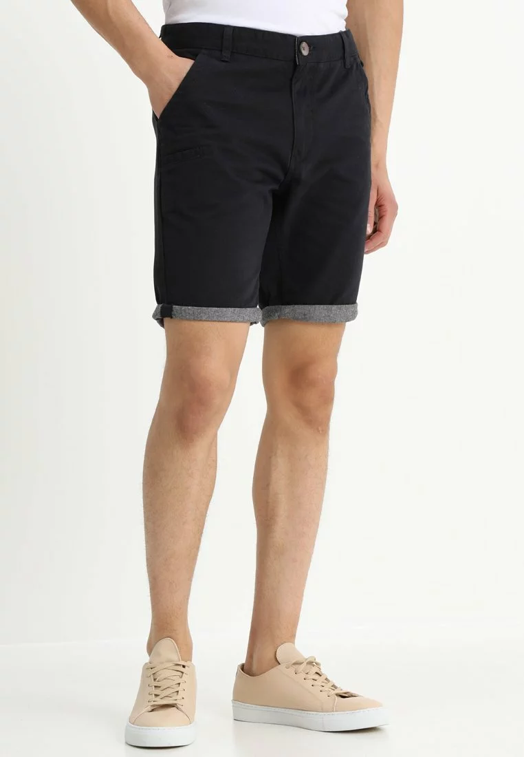 Brave Soul HANSENCHAM - Shorts - Navy/chambray, Hombre 1 Brave Soul HANSENCHAM - Shorts - Navy/chambray, Hombre