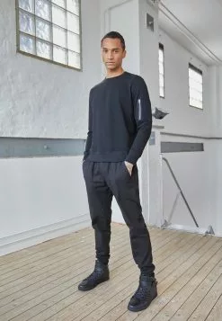 Brave Soul LUCA - Pantalones Deportivos - Black, Hombre