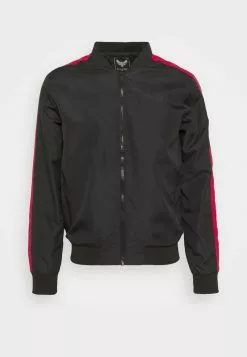 Brave Soul MARVIN - Chaquetas Bomber - Black/red, Hombre -Brave Soul Ventas 3e7c4449348c4505aabeb211cd3d31da