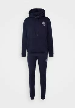 Brave Soul ALPBACHD SET - Sudadera - Rich Navy/optic White, Hombre