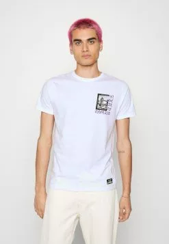 Brave Soul Camiseta Estampada - Optic White/multicolour, Hombre -Brave Soul Ventas 442da327335c4b0f9aa49bc4e4507622