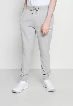 Brave Soul Pantalones Deportivos - Light Grey Marl, Hombre