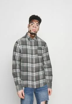 Brave Soul Camisa - Grey, Hombre