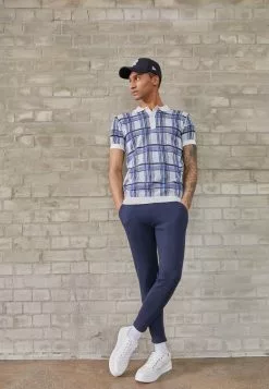 Brave Soul Pantalones Deportivos - Dark Navy, Hombre