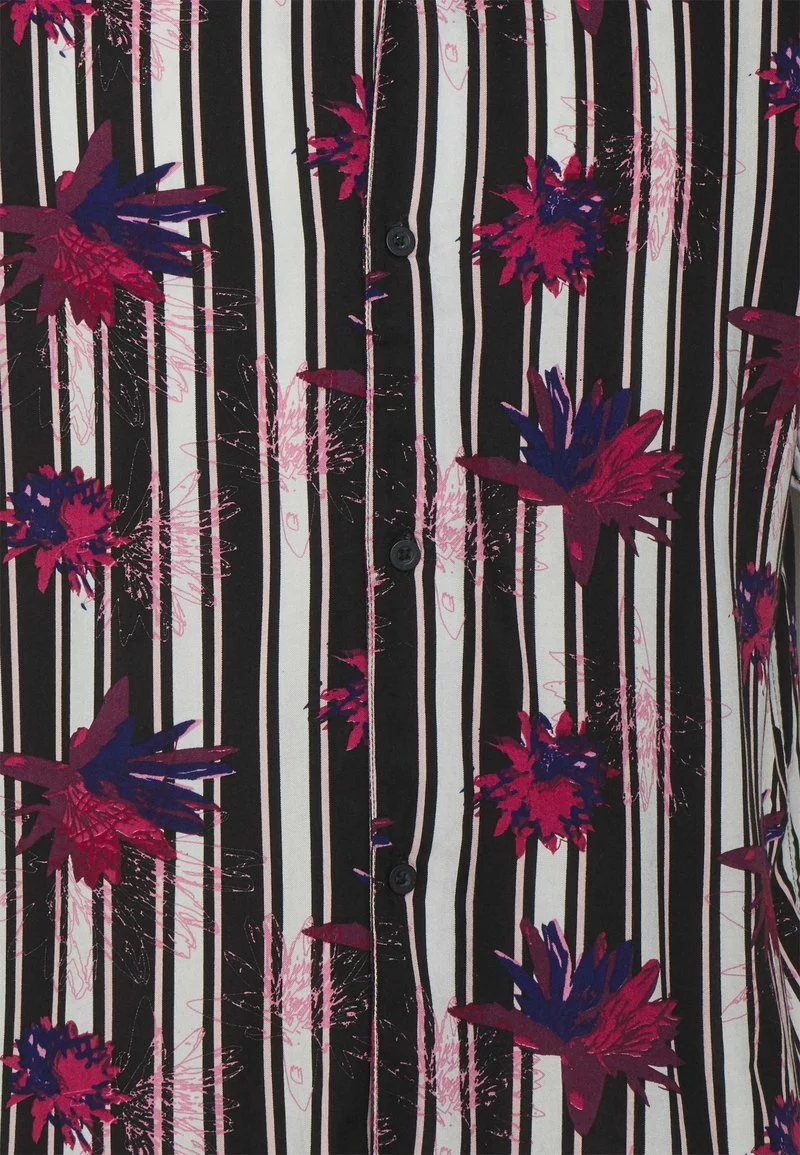 Brave Soul JAVIER - Camisa - Pale Pink/jet Black/optic White/multi Colour, Hombre 3 Brave Soul JAVIER - Camisa - Pale Pink/jet Black/optic White/multi Colour, Hombre - Imagen 3