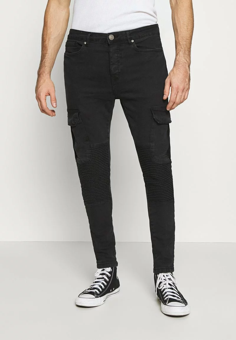 Brave Soul BIKERCARGO - Vaqueros Pitillo - Charcoal, Hombre 1 Brave Soul BIKERCARGO - Vaqueros Pitillo - Charcoal, Hombre