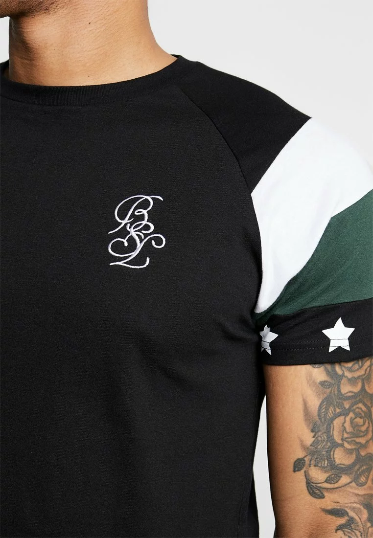 Brave Soul STAR - Camiseta Estampada - Black Combo, Hombre 6 Brave Soul STAR - Camiseta Estampada - Black Combo, Hombre - Imagen 6