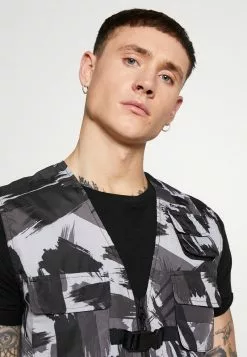 Brave Soul BODEN - Chaleco - Black/grey, Hombre 9 Brave Soul BODEN - Chaleco - Black/grey, Hombre -Brave Soul Ventas 49339bc0832e4bfe9e6d0f8980c5147c