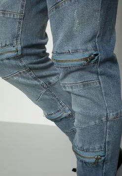 Brave Soul ELBA - Vaqueros Slim Fit - Blue, Hombre -Brave Soul Ventas 49f6205795c54c4399d83f51552c29a3