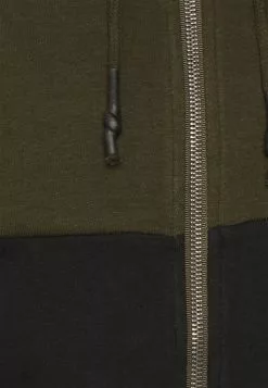 Brave Soul FODENC - Sudadera Con Cremallera - Mid Khaki/jet Black, Hombre -Brave Soul Ventas 4a038c37203a41e5bbc568734634d043