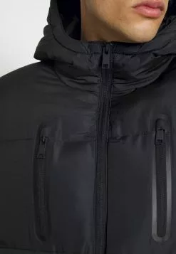 Brave Soul OAKWOOD - Parka - Black, Hombre -Brave Soul Ventas 4a056e9378ac47fe99030bedf6cfd7da