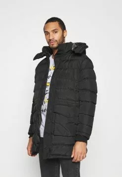 Brave Soul BOBBY - Abrigo De Invierno - Black, Hombre