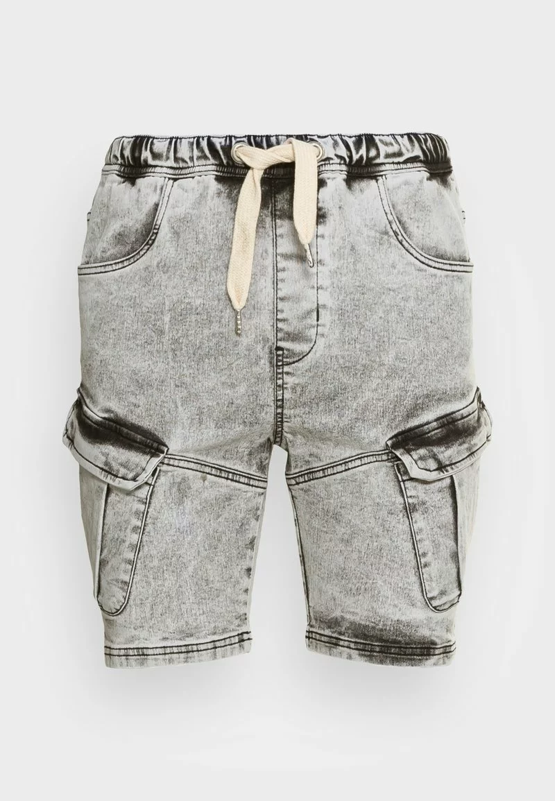 Brave Soul Shorts - Grey Acid Wash, Hombre 4 Brave Soul Shorts - Grey Acid Wash, Hombre - Imagen 4