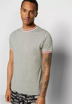 Brave Soul BRYCE - Camiseta Estampada - Light Grey/cream/red, Hombre 11 Brave Soul BRYCE - Camiseta Estampada - Light Grey/cream/red, Hombre -Brave Soul Ventas 4bb9cf47ceb543b29c1d5e22babb8195
