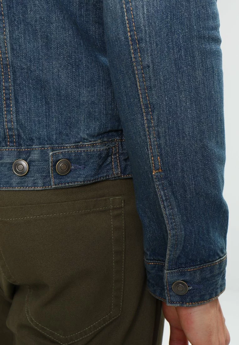 Brave Soul ROCKY - Chaqueta Vaquera - Blue Denim, Hombre 5 Brave Soul ROCKY - Chaqueta Vaquera - Blue Denim, Hombre - Imagen 5