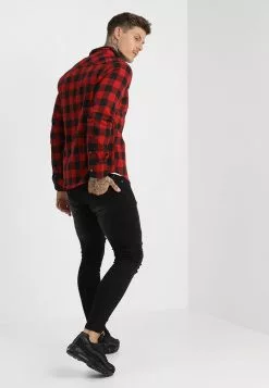 Brave Soul Camisa - Red/black, Hombre -Brave Soul Ventas 4c7c24fc91374c7c88e5762ff01716b3