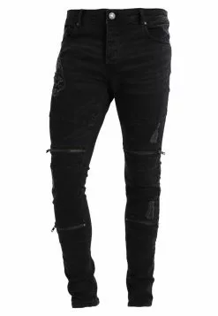 Brave Soul ELBA - Vaqueros Pitillo - Charcoal Grey, Hombre -Brave Soul Ventas 4d3034dd6a98471d91481d766c2d2532