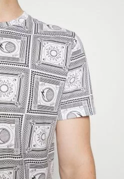 Brave Soul CERAMIC - Camiseta Estampada - Optic White/jet Black, Hombre -Brave Soul Ventas 4d4b2bdf57054cc99c82ccec59bb0cd1