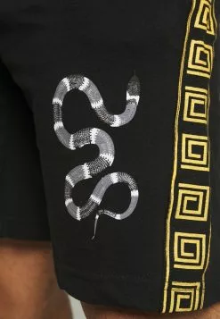 Brave Soul SNAKE PRINTED SET - Camiseta Estampada - Black, Hombre -Brave Soul Ventas 4ecb2fba082b49f682e316f9737deb5a