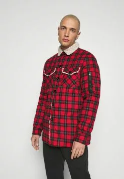 Brave Soul DION - Chaqueta De Entretiempo - Red, Hombre