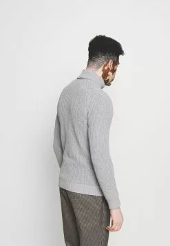 Brave Soul Jersey De Punto - Light Grey Marl, Hombre -Brave Soul Ventas 51af6141b400481583ec4e7cb61275d7